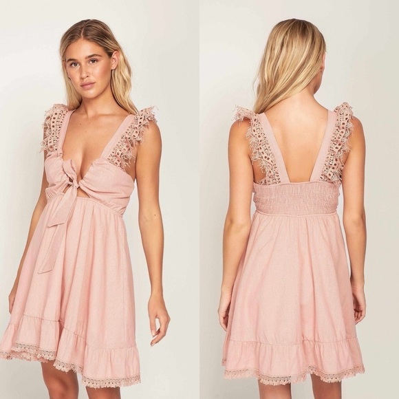 Peixoto Farrah Dress Dusty Desert Rose - Picture 1 of 13